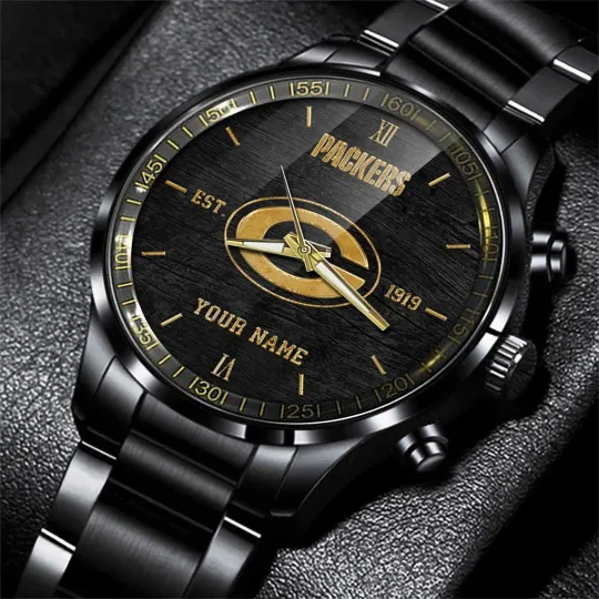 Discover Packers Stainless Steel Watch