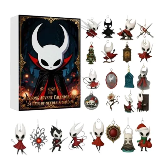Hollow Knight Advent Calendar 2025 Christmas Calendar Flat Acrylic Blind Box