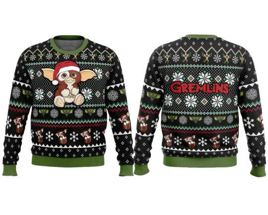 A Christmas Present Gremlins Ugly Christmas Sweater