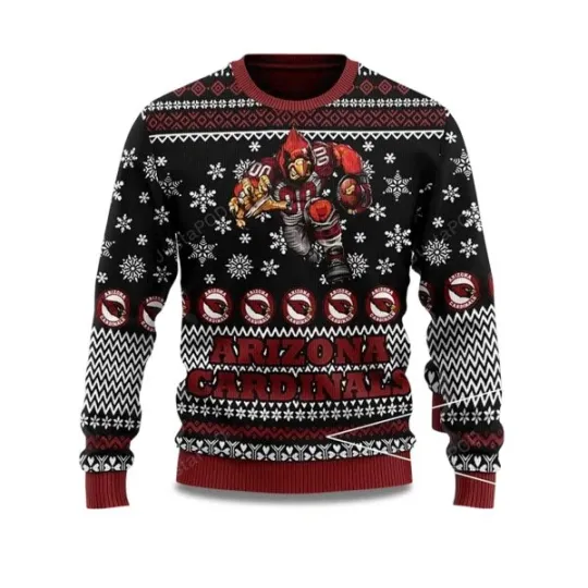 Arizonna Cardinal American Football Ugly Christmas Sweater