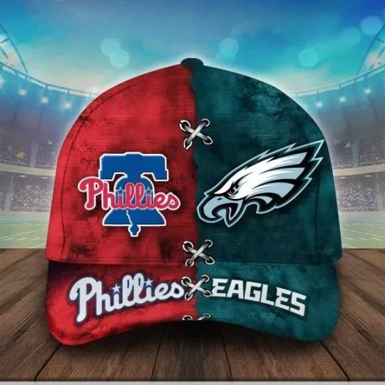 Phillies And Eagles Cap