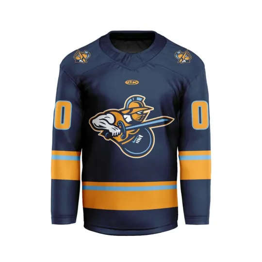 Discover Atlanta Gladiators Personalized 2025/26 Navy Hockey Shirt Fan Gear Gift Hot