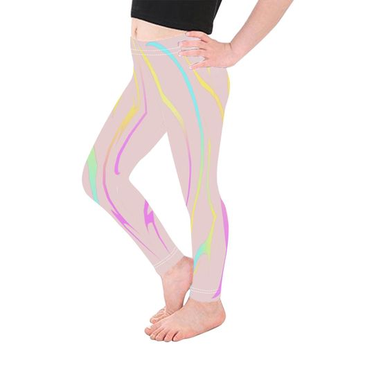 Discover Demon Patterns - KPop - Rumi -  Big and Little Kid Leggings