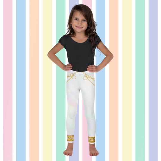 Discover Kpop Demon Hunter Inspired Kids Active Leggings - Golden Song, Cosplay, Costume, Dance Pants