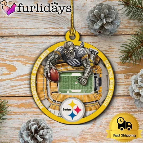 Discover Personalized Pittsburgh Football Team Steelerss Christmas Ornament Gift Decor