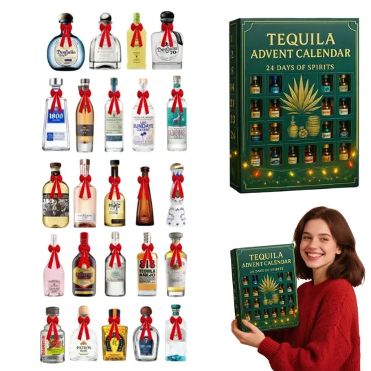 TEQUILA 2D Advent Calendar 2025 24 TEQUILA Countdown Charms & Holiday Blind Box