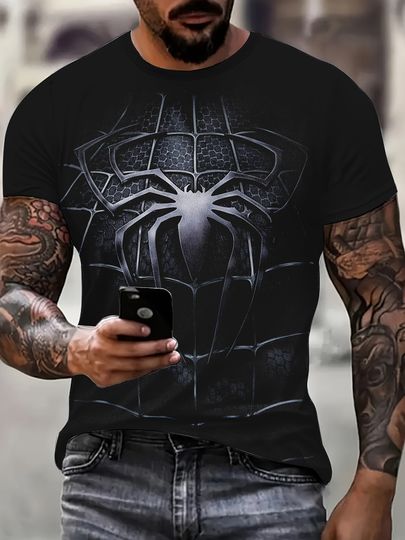 Discover Marvel Spider-Man Men'S Graphic T-Shirt Spider T Shirt