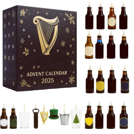 Discover Christmas Countdown Guinness Advent Calendar 24 Days 2D Blind Box Xmas Gifts