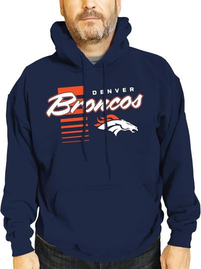 Discover Football Unisex Retro Script Hoodie