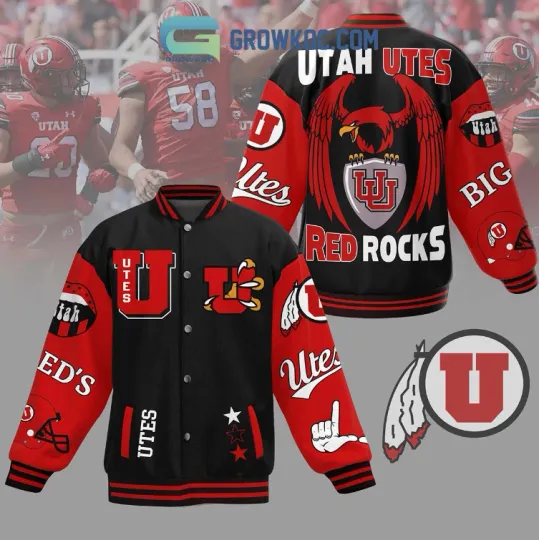 Discover Utah Red Rocks Baseball Jacket Gift For Christmas