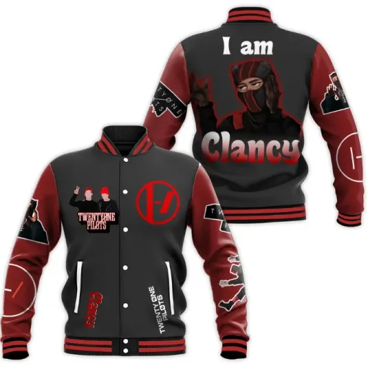 Discover Pilotss band I Am Clancy Baseball Jacket Gift For Christmas