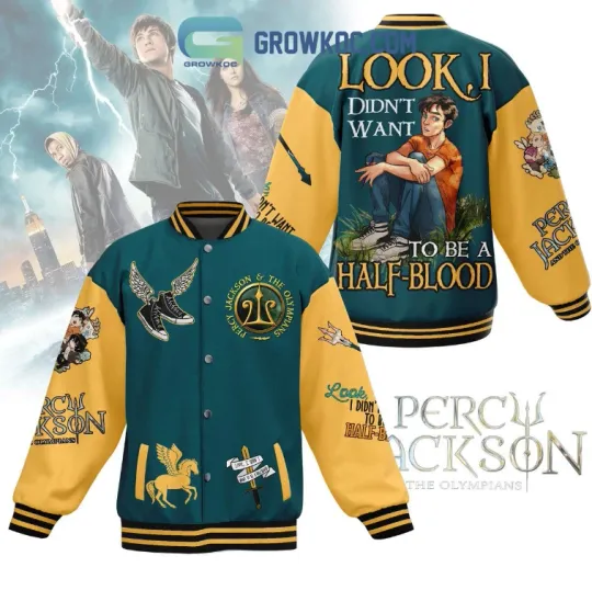 Discover Percy Jackson I Dont Want To Be Baseball Jacket Gift For Christmas