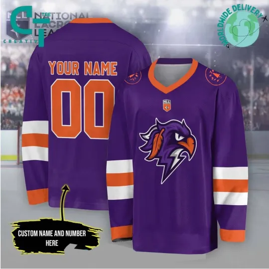 Personalized Halifax Thunderbirds Hockey Shirt