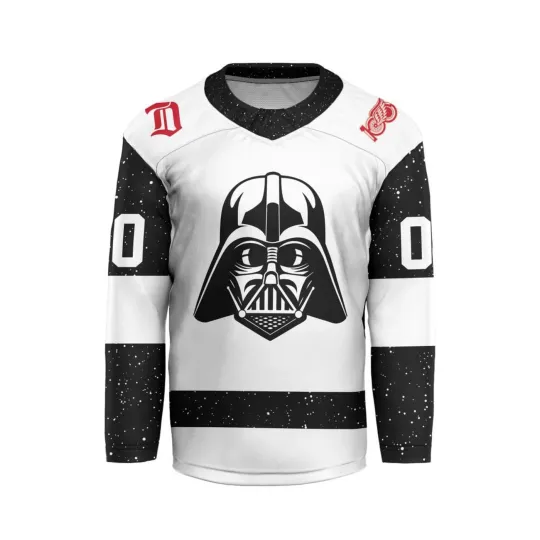Discover Personalized Detroit Red Wings 2025/26 Star Wars Hockey Shirt Men's Fan Gear