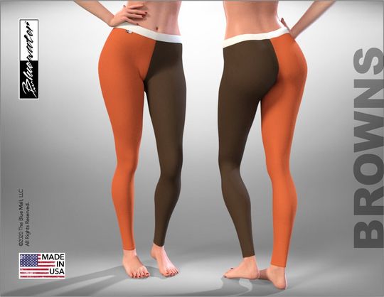 Cleveland Browns Football Leggings