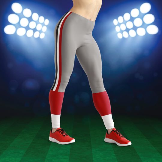 GA Bulldogs Game Day Leggings