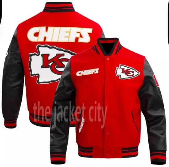 Kansas City Chiefs JH Design Baseball Jacket