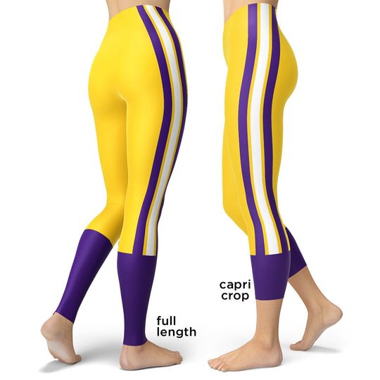 Discover Louisiana State University LSU Tigers College Football Uniform Leggings
