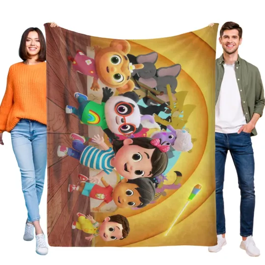 Discover Little Baby Bum Blanket Soft Flannel Bed Sofa Couch Throw Birthday Gift