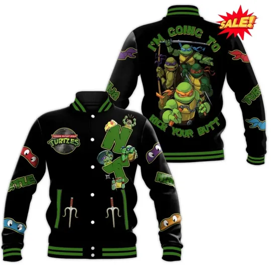 Discover Teenage Mutant Ninja Turtles Baseball Jacket