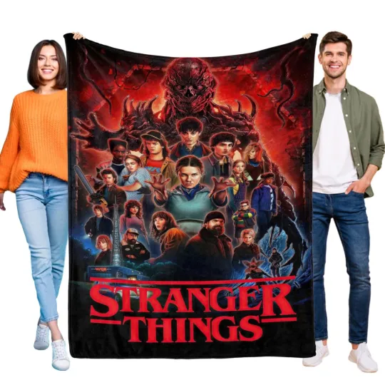 Strange Thing 5 Blanket Soft Bed Sofa Throw Cozy Gift for Birthday Holiday