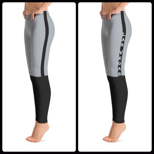Discover Las Vegas Football Team Leggings w/city