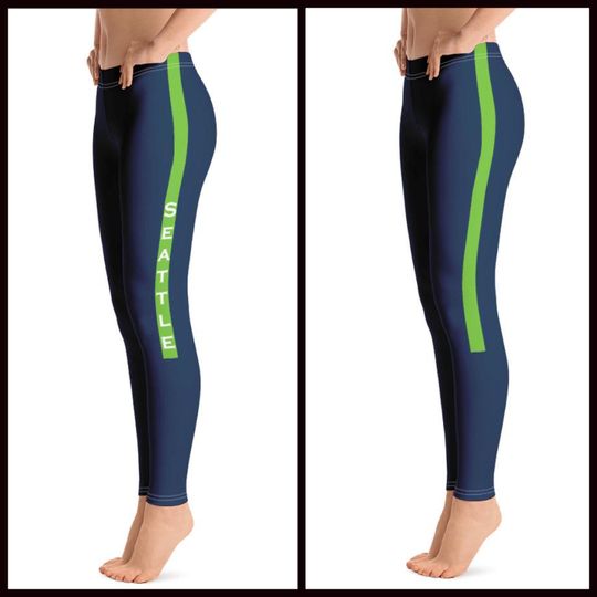 Discover Seattle Football Team Leggings