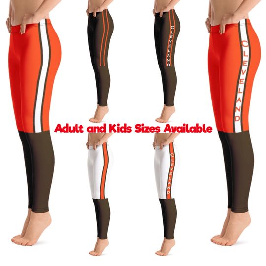 Cleveland Browns Football Team Leggings