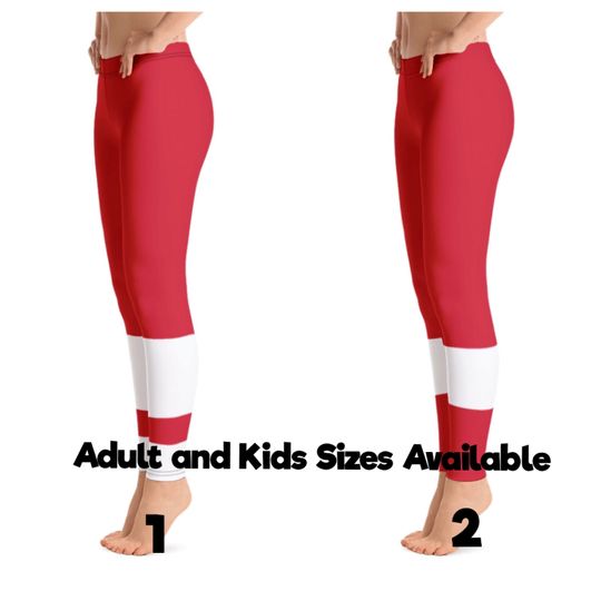 Discover Detroit Red Wings Hockey Team Leggings