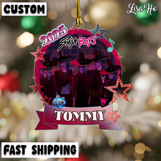 Discover Personalized Demon Hunters Saja Boys Acrylic Ornament for Christmas 2025