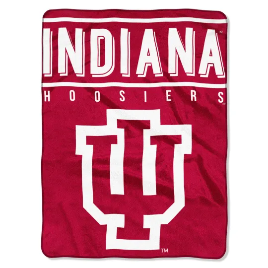 Discover Indiana Hoosiers Plush Blanket, Soft & Warm