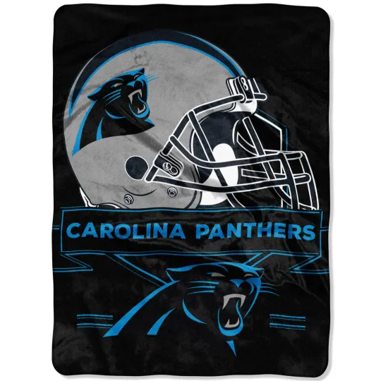 Carolina Panthers football Plush Blanket, Soft & Warm
