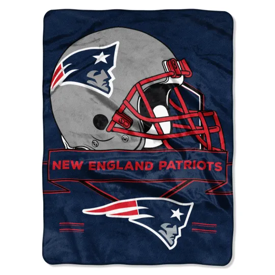 New England Patriots football Plush Blanket, Soft & Warm