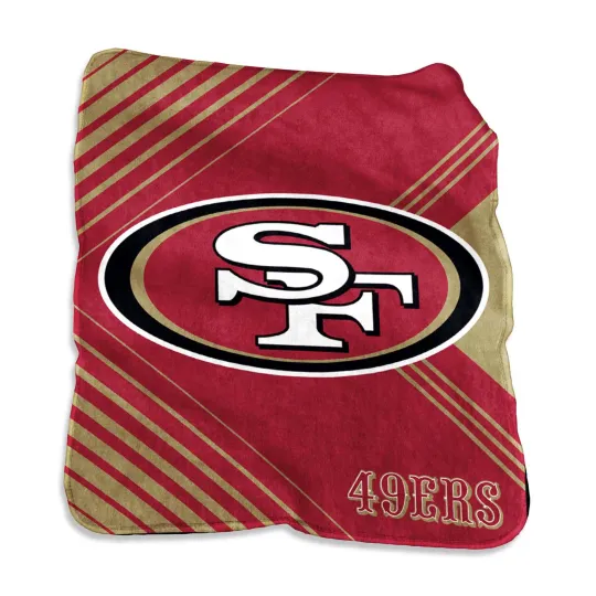 San Francisco 49ers football Plush Blanket, Soft & Warm