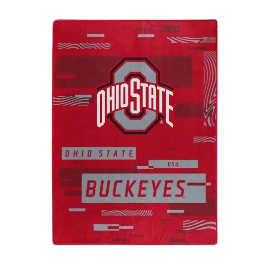 Discover Premium Ohio State Plush Blanket, Soft & Warm