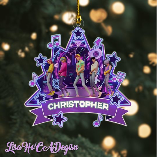 Discover Personalized Demon Hunters Saja Boys Acrylic Ornament for Christmas 2025