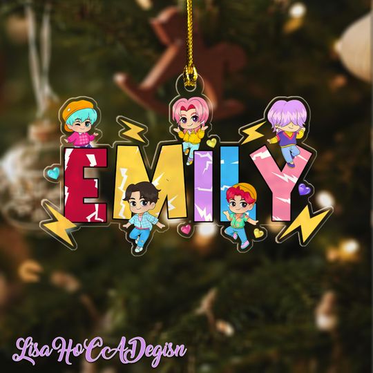Discover Personalized Demon Hunters Acrylic Ornament for Christmas 2025