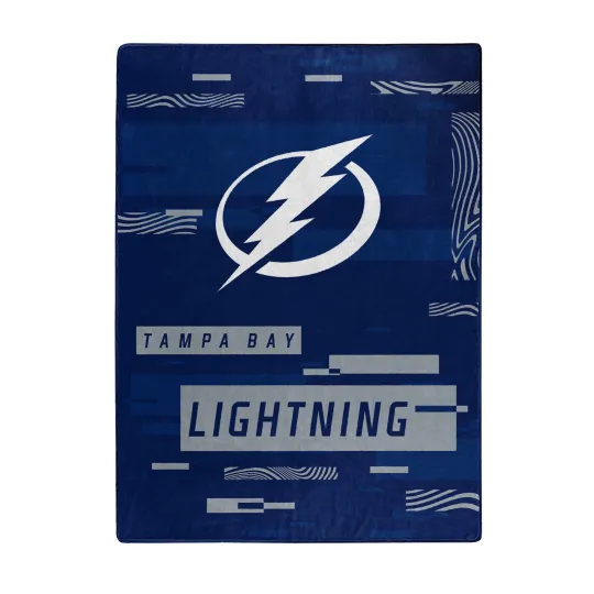 Discover Tampa Bay Lightning Plush Blanket, Soft & Warm