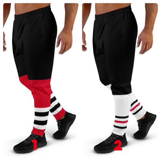 Discover Chicago Blackhawks colored Hockey Team Joggers