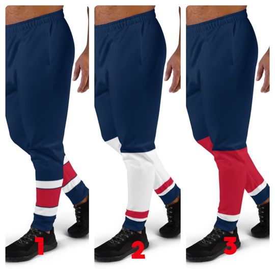 Washington Capitals Colored Hockey Team Joggers
