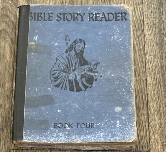 Discover 1st Edition 1927 Standard Bible Story Readers Books 4 Lillie Faris