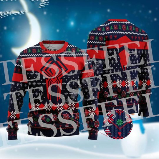 Discover Santa Claus Cartoon Anime Christmas Knitted Ugly Sweater Vintage Winter Hip Hop Pullover Long Sleeves 3DPrint Casual Harajuku 13