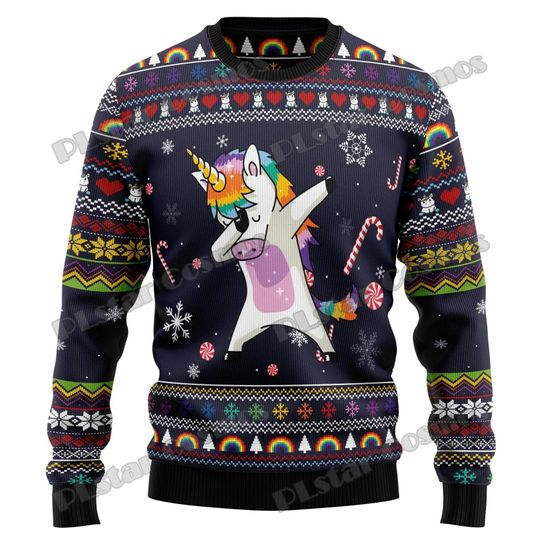 Discover Santa Shark Christmas Graphic 3D Printed Fashion Men's Ugly Christmas Sweater Winter Unisex Casual Knit Pullover Sweater MYY12