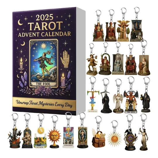 Discover Christmas Countdown TAROT Advent Calendar – 24 Days of Festive 2D Blind Boxes