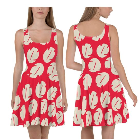 Lilo and Stitch Costume Skater Dress for Kids, Princess Running Dress