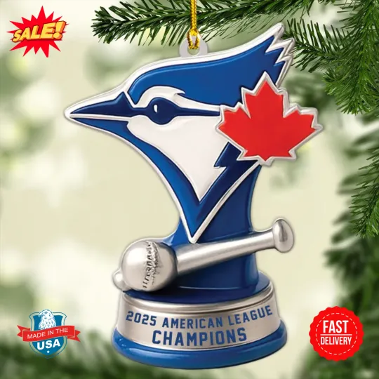 Discover Toronto Blue Jay Custom Shape 2-sided Acrylic Ornament M1114