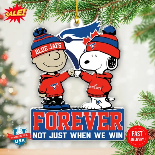 Discover Toronto Blue Jay Custom Shape 2-sided Acrylic Ornament