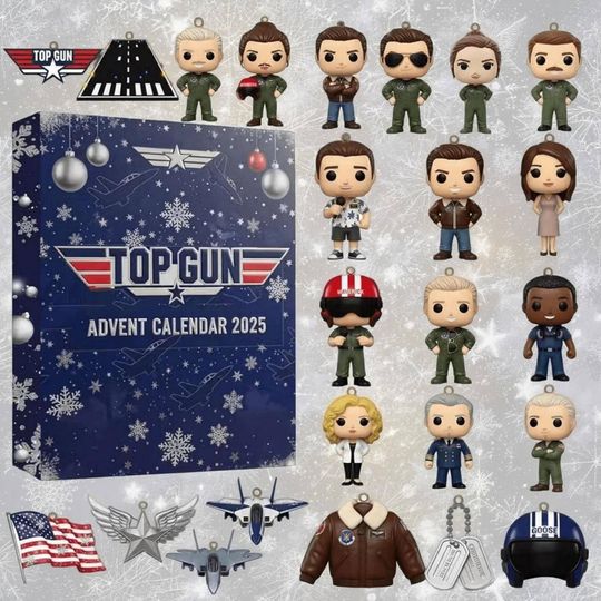 Discover Top Gun advent Calendars, Christmas Advent Calendar 2025, Top Gun Christmas Countdown Calendars, 24 Days of Xmas Surprises, Christmas Gift