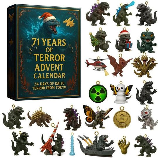 Discover Monster Advent Calendar, 2025 Countdown Calendar Gift For Women Men, Movie Lovers Gift, Christmas Gift For Family