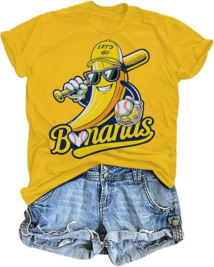 Discover Women's Baseball Player Graphic T-Shirt